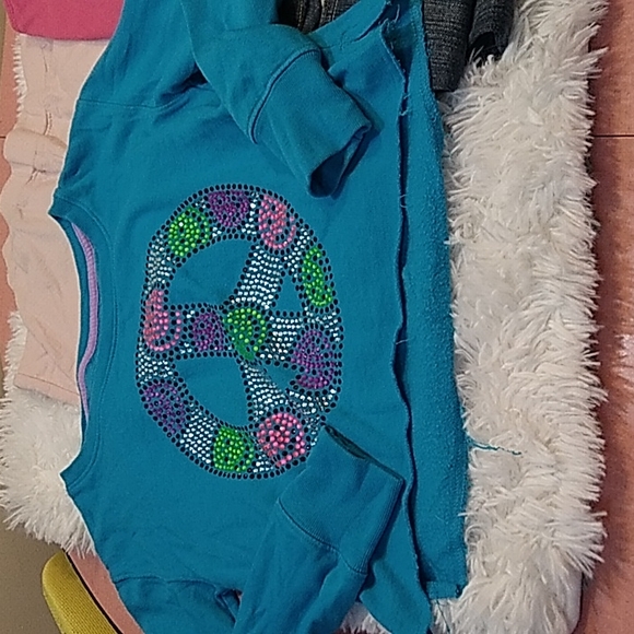 Girls size 10 Clothes lot of 9, Justice, Cat & Jack, Limited Too - Picture 2 of 11